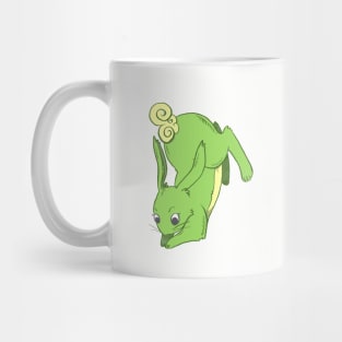 Shamrock Green Rabbit Post-Pounce Mug